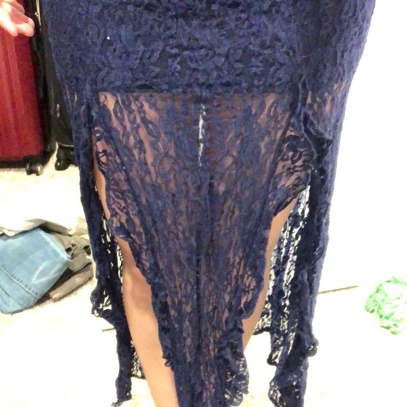 Blue Maxi Dress - Picture 3 of 4